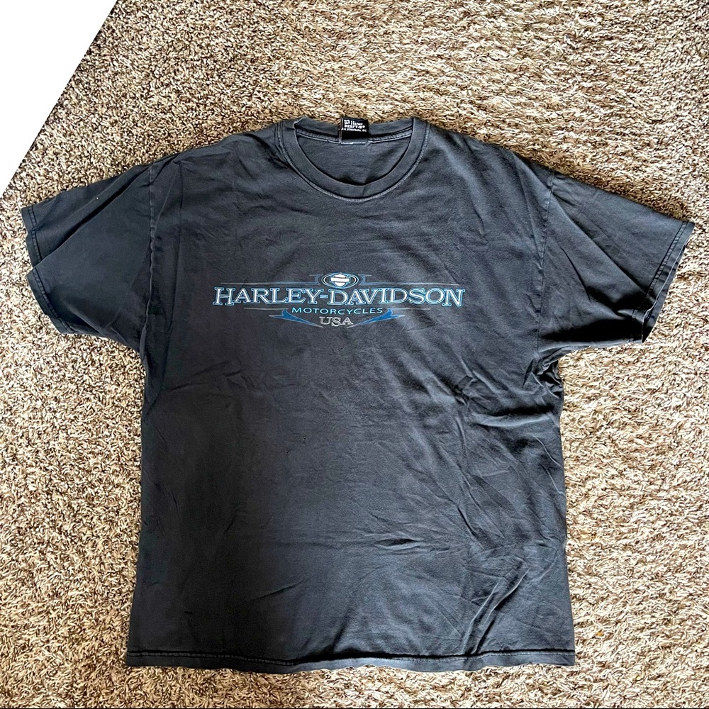 Retro Harley Davidson Graphic Tee